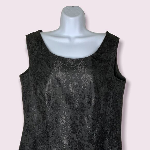 BRAEMAR Formal Classic Lace Black Dress Size 15/16 - Picture 3 of 7